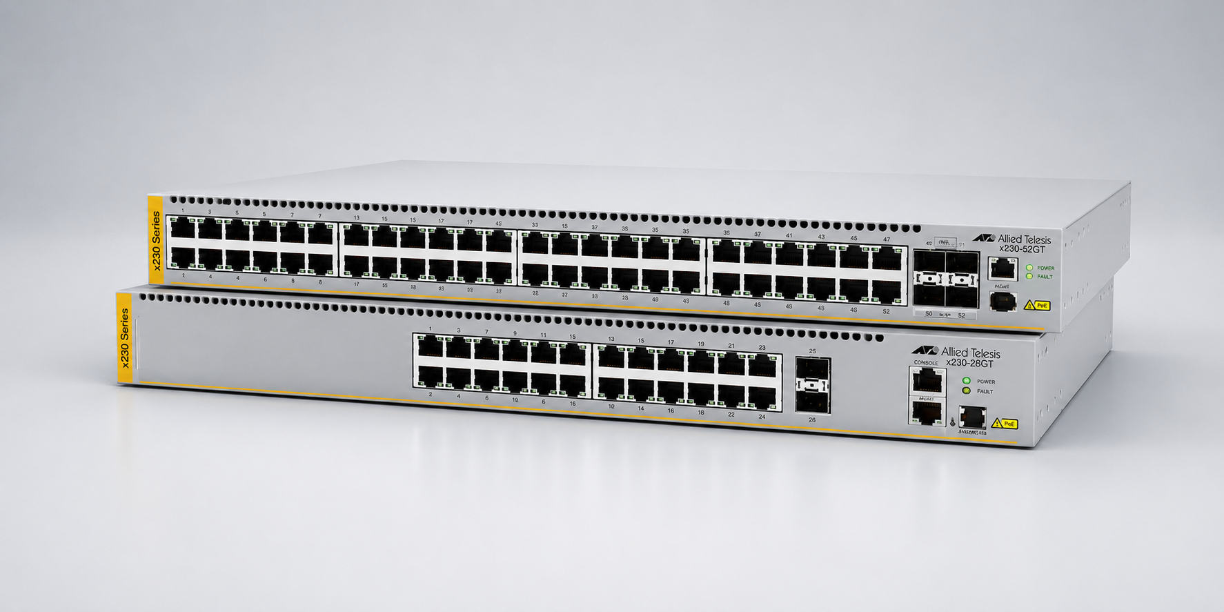 Allied Telesis x230 Series Gigabit edge switches
